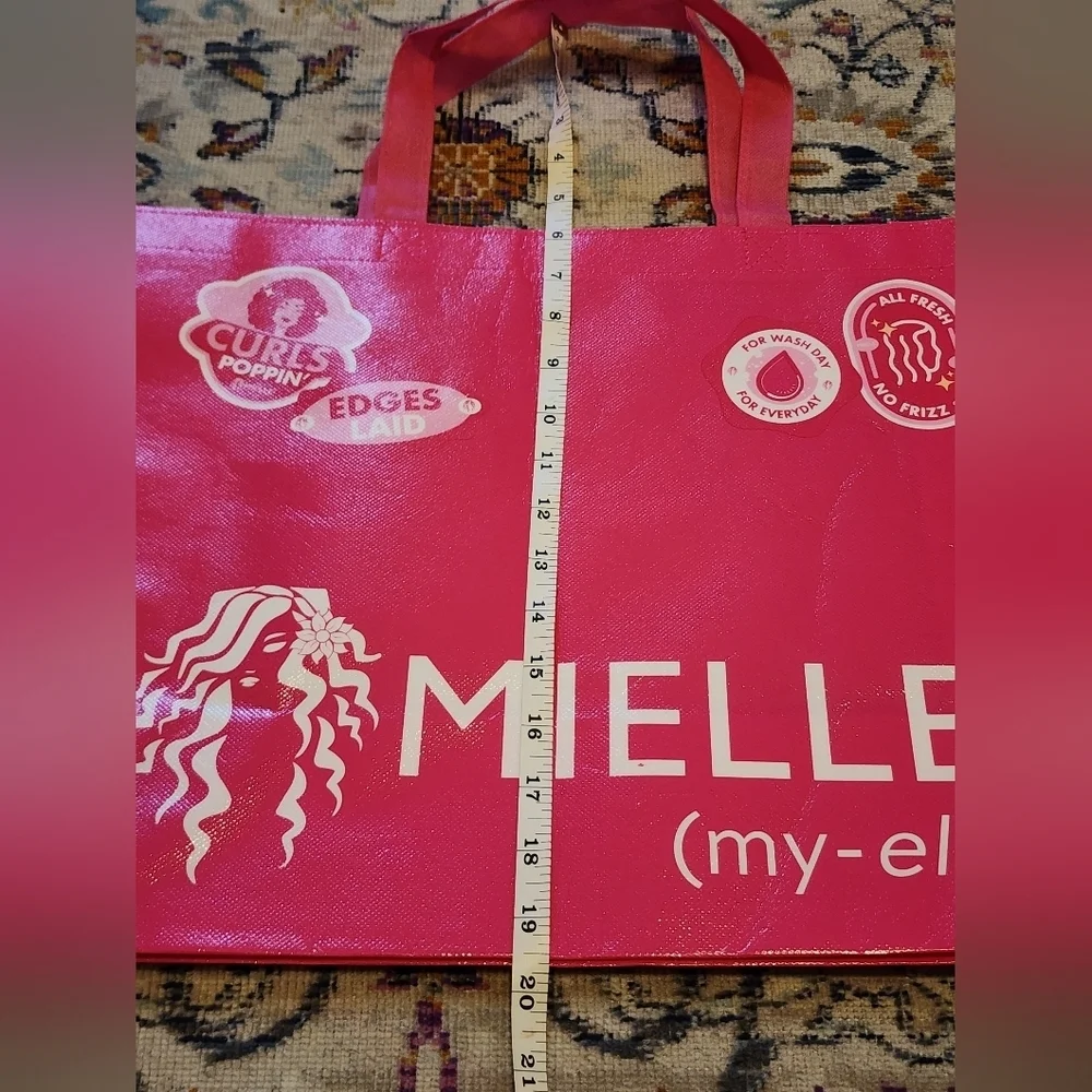 NWOT Mielle Pink Tote Bag